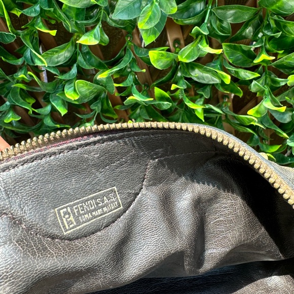 Fendi Zucca Canvas Boston Handbag - Picture 5 of 12